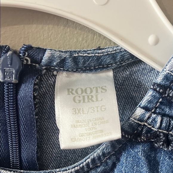 Roots Blue Denim Kids Casual Dress - Picture 5 of 7